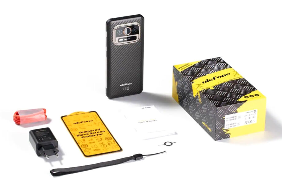 ULEFONE smartphone Armor 25T Pro, 6.78", 6/256GB, 5G, IP68/IP69K, μαύρο