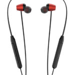 YISON earphones E19 με μαγνήτη, Bluetooth, 10mm, 130mAh, κόκκινα