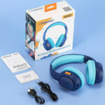 TRONSMART headphones για παιδιά KH02, ασύρματα & ενσύρματα, μπλε