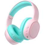 TRONSMART headphones για παιδιά KH02, ασύρματα & ενσύρματα, ροζ