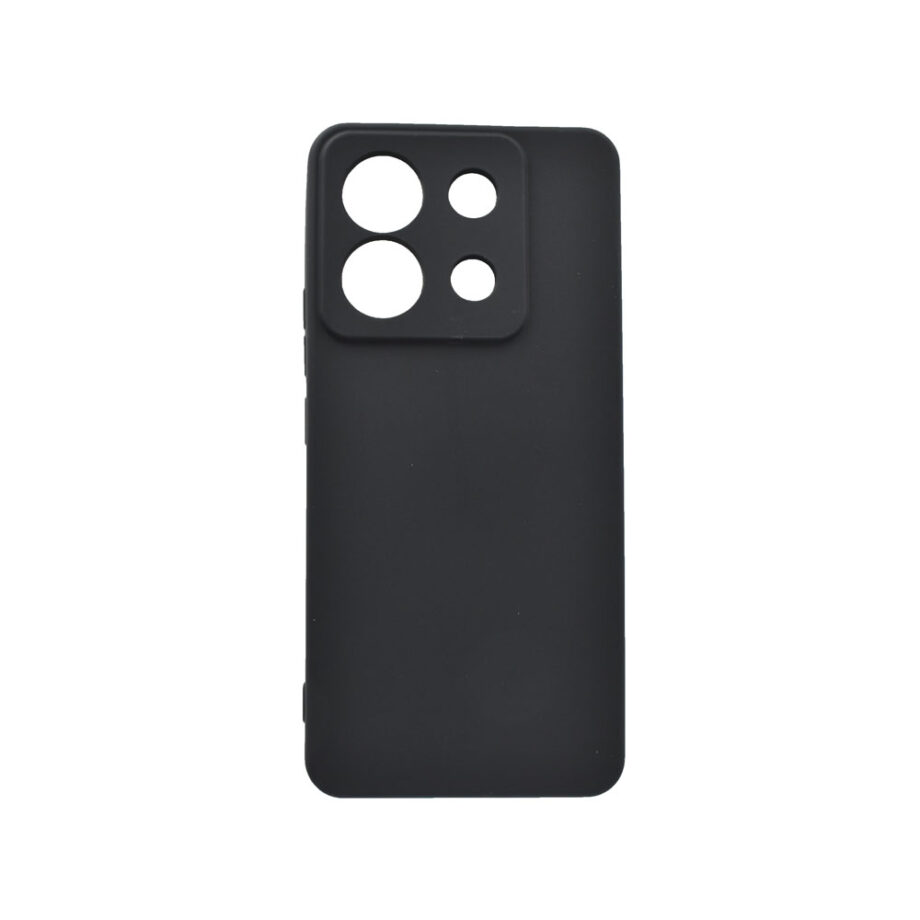Thiki Silikonis gia Xiaomi Redmi Note 13 Pro 5G Mavro