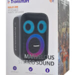 TRONSMART φορητό ηχείο Halo 200 με 2x μικρόφωνα, 120W, 15000mAh, LED, μαύρο