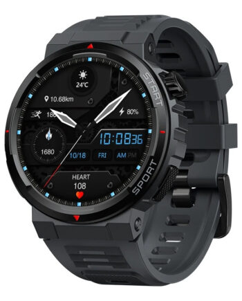 ZEBLAZE smartwatch Ares 3 Plus, heart rate, 1.43" AMOLED, IP68, μαύρο