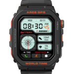 ZEBLAZE smartwatch Ares GPS, heart rate, 1.75" IPS, GPS, 3 ATM, μαύρο