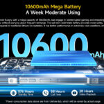 ULEFONE smartphone Armor 27T Pro, 6.78", 12/256GB, 5G, IP68/IP69K, μαύρο