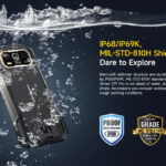 ULEFONE smartphone Armor 27T Pro, 6.78", 12/256GB, 5G, IP68/IP69K, μαύρο