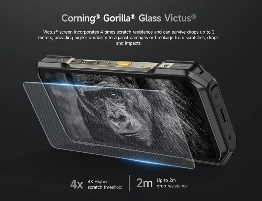 ULEFONE smartphone Armor 27T Pro, 6.78", 12/256GB, 5G, IP68/IP69K, μαύρο