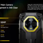 ULEFONE smartphone Armor Mini 20T Pro, 4.7", 8/256GB, 5G, 6200mAh, IP68/IP69K, μαύρο