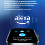 ZEBLAZE smartwatch Beyond 3 Plus, heart rate, 1.78" AMOLED, GPS, 3 ATM, μαύρο