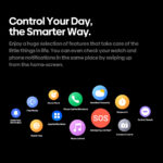 ZEBLAZE smartwatch Beyond 3 Plus, heart rate, 1.78" AMOLED, GPS, 3 ATM, μαύρο