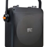 JYX φορητό ηχείο T19-T με 2x μικρόφωνα, 18W, 3000mah, LED, μαύρο