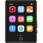 RUIZU MP3 player M20 με οθόνη αφής 2.8", 16GB, ελληνικό μενού, μαύρο
