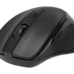 POWERTECH ασύρματο ποντίκι PT-1250, 2.4GHz & Bluetooth, 1600DPI, μαύρο