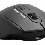 POWERTECH ασύρματο gaming ποντίκι PT-1253, 2.4GHz & Bluetooth, 2000DPI, 650mAh, RGB, μαύρο