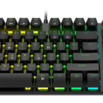 POWERTECH gaming μηχανικό πληκτρολόγιο PT-1254, ενσύρματο, RGB, μαύρο