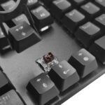 POWERTECH gaming μηχανικό πληκτρολόγιο PT-1254, ενσύρματο, RGB, μαύρο
