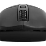 POWERTECH ασύρματο ποντίκι PT-1294, USB δέκτης, έως 1600DPI, μαύρο