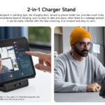 ULEFONE βάση φόρτισης UAS21 για tablet Armor Pad 4 series, 10W, μαύρη