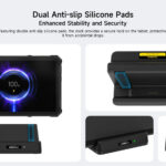 ULEFONE βάση φόρτισης UAS21 για tablet Armor Pad 4 series, 10W, μαύρη