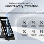 ULEFONE ασύρματος φορτιστής & βάση smartphone WCS01, 50W, μαύρος