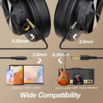ONEODIO headphones Fusion A70, ενσύρματα/ασύρματα, Hi-Res, 40mm, μαύρο