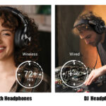 ONEODIO headphones Fusion A70, ενσύρματα/ασύρματα, Hi-Res, 40mm, ασημί