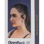 OPENROCKS earphones με θήκη φόρτισης OpenRock S, Open Wearable Stereo, ANC, μαύρο, by OneOdio