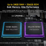 ULEFONE smartphone Armor 27, 6.78", 12/256GB, 10600mAh, IP68/IP69K, μαύρο