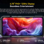 ULEFONE smartphone Armor 27, 6.78", 12/256GB, 10600mAh, IP68/IP69K, μαύρο
