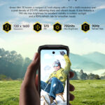 ULEFONE smartphone Armor Mini 20, 4.7", 8/256GB, 4G, 6200mAh, IP68/IP69K, μαύρο