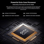 DOOGEE smartphone N55, 6.56", 4/128GB, 5150mAh, μαύρο