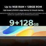 DOOGEE smartphone N55, 6.56", 4/128GB, 5150mAh, μαύρο
