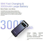 DOOGEE smartphone S Mini, 4.5", 8/256GB, 3000mAh, IP68/IP69K, ασημί