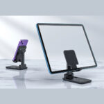 CELEBRAT βάση smartphone/tablet HC-18, foldable, μαύρη