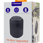 TRONSMART φορητό ηχείο T6 Mini Upgraded, 15W, Bluetooth, 2500mAh, IPX6, μαύρο