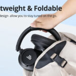 TRONSMART headphones Sounfii Q20, ασύρματα & ενσύρματα, ANC, Φ40mm, 500mAh, μαύρα