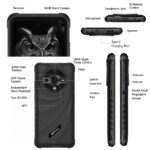 ULEFONE smartphone Armor X31 Pro, 6.56", 8/256GB, 5G, 6050mAh, IP68/IP69K, μαύρο