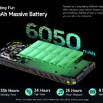 ULEFONE smartphone Armor X31 Pro, 6.56", 8/256GB, 5G, 6050mAh, IP68/IP69K, μαύρο