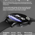 ZEBLAZE smartwatch Btalk 3 Plus, heart rate, 1.39" IPS, μαύρο