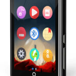 RUIZU MP3 player M7 με οθόνη αφής 2.8", 16GB, ελληνικό μενού, μαύρο