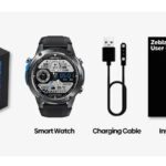 ZEBLAZE smartwatch Stratos 2 Ultra, heart rate, 1.43" AMOLED, GPS, MIL-STD-810H, μαύρο