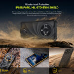ULEFONE smartphone Armor X31, 6.56", 6/128GB, 6050mAh, IP68/IP69K, μαύρο