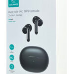 USAMS earphones με θήκη φόρτισης US-XD19, TWS, ENC, Φ13mm, μαύρα