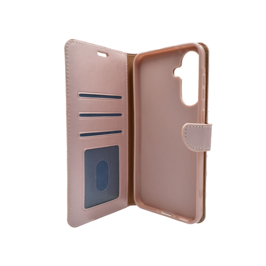 Thiki Portofoli gia Samsung Galaxy A56 Roz-chryso