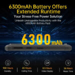 OUKITEL smartphone G2, 6", 4/64GB, 6300mAh, IP68/IP69K, μαύρο