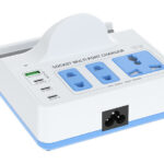 RELIFE σταθμός φόρτισης RL-309H, USB/3x USB-C/3x DC/wireless, 72W, λευκός