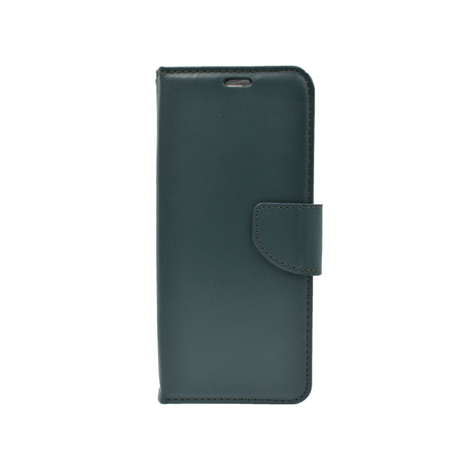 Thiki Portofoli gia Samsung Galaxy A12 Prasino