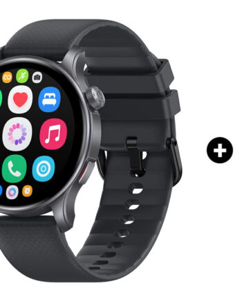 ZEBLAZE smartwatch Btalk 3 GPS, heart rate, 1.43" AMOLED, GPS, 3 ATM, γκρι