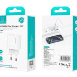 USAMS φορτιστής τοίχου CC226, USB-C, 20W, λευκός