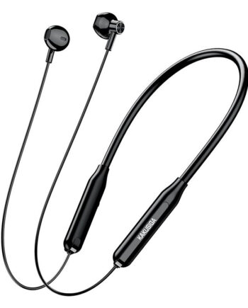 KAKUSIGA earphones KSC-1472 με μαγνήτη, Bluetooth, 10mm, 130mAh, μαύρα